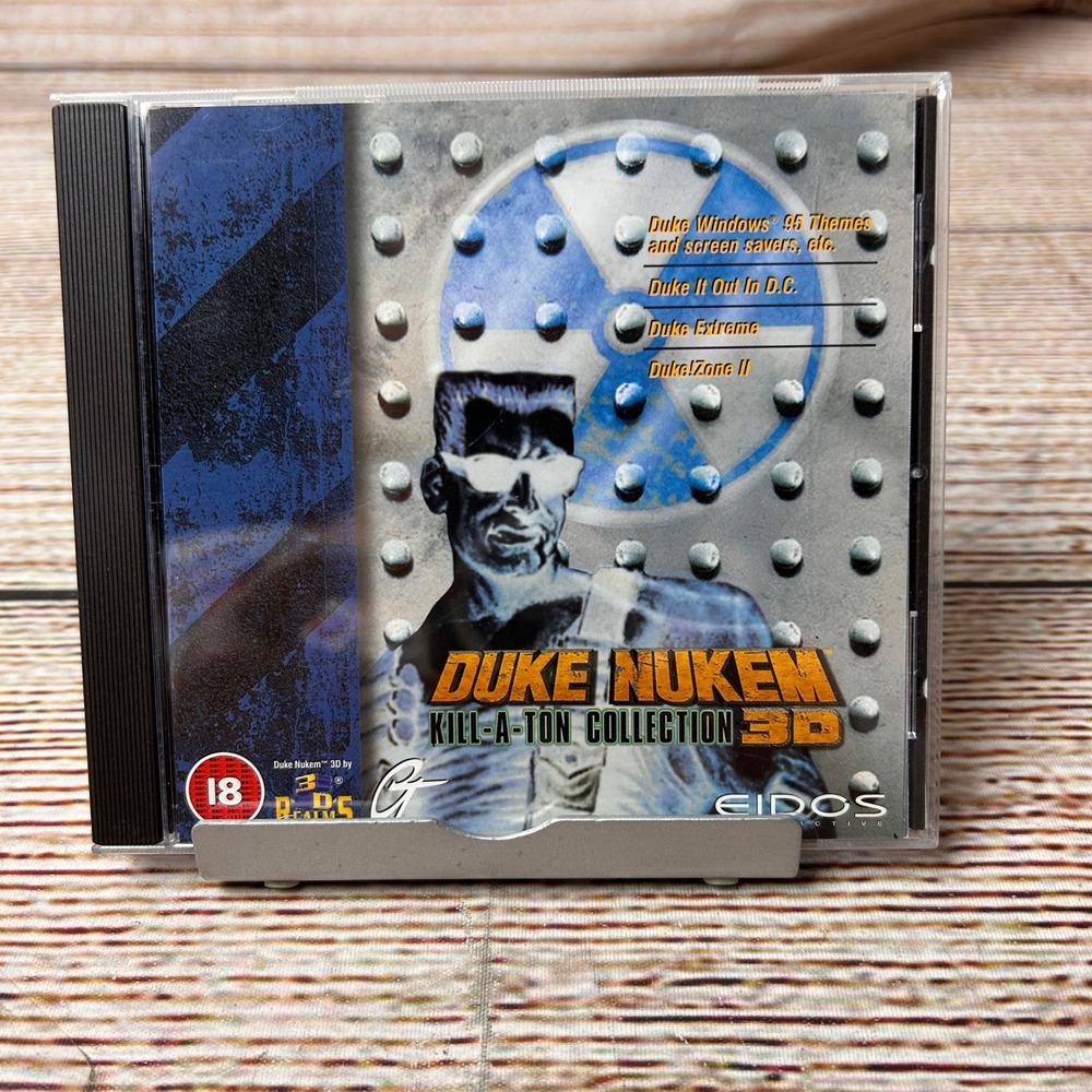 Duke Nukem 3D Kill-A-Ton Collection Disc 2 PC CD-ROM Eidos GT Interactive 1997